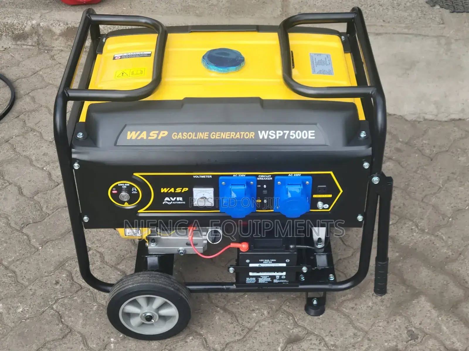 Wasp Wsp7500e Generator 7.5kva