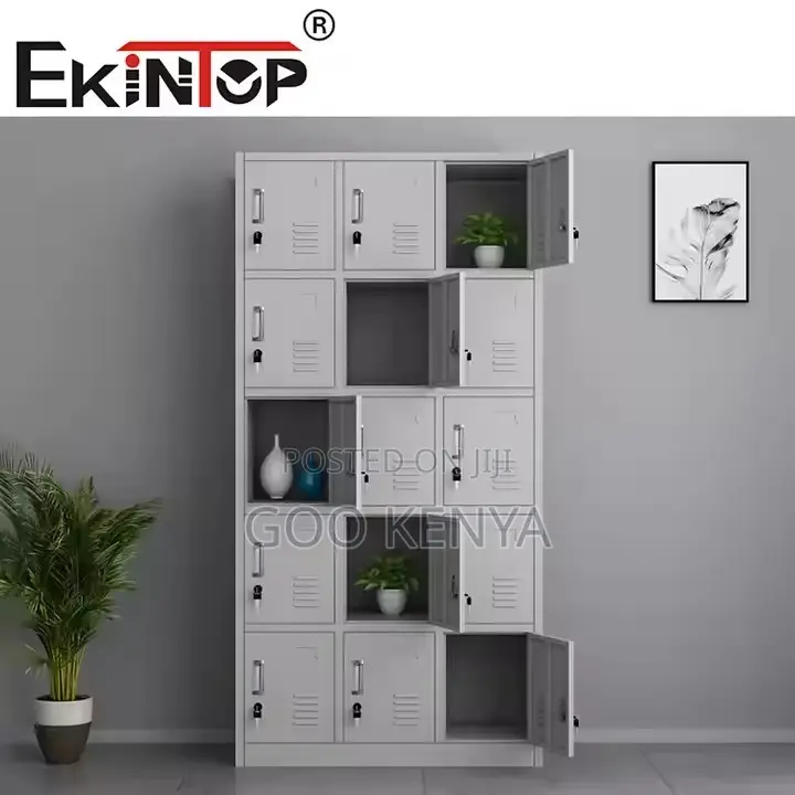 Office Cabinet ; 15-Locker Office Cabinet Steel Cupboard