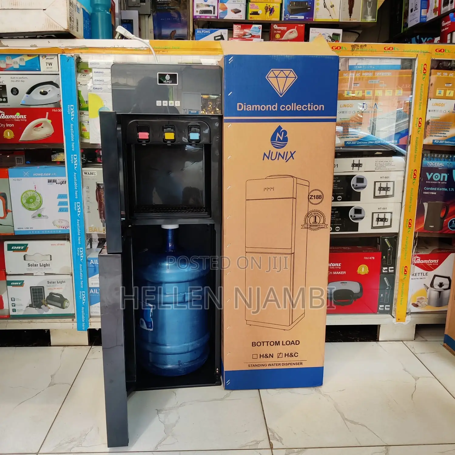 Nunix Z16c 3taps Water Dispenser- Hot,Normal and Cold