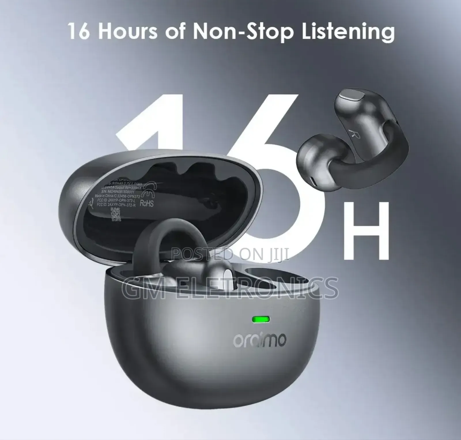 Original Opensnap N - Opn-372n Open-Ear Wireless Earbuds.