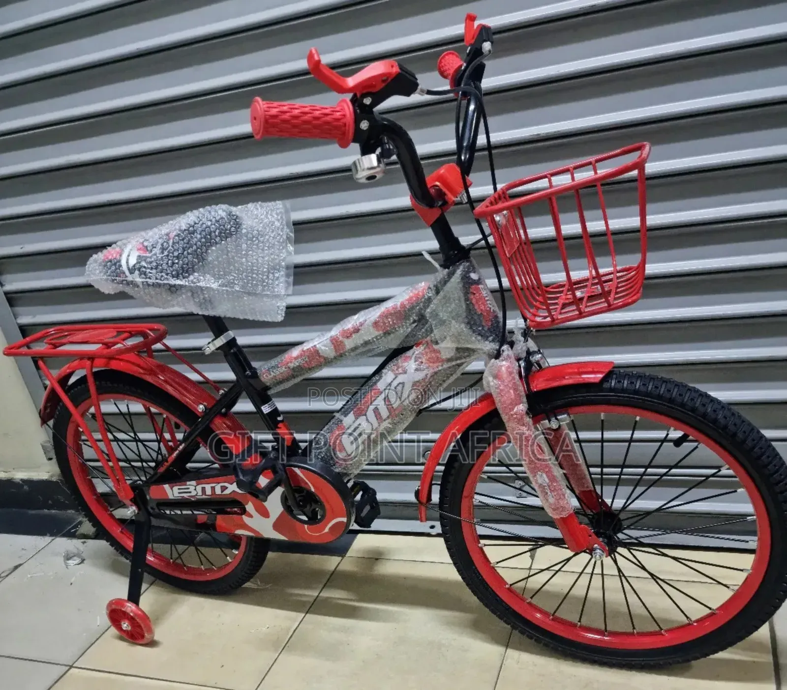 Kids Size 20" BMX Bikes Red in Colour