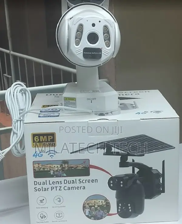 Solar Camera With Dual Screen,Lens 6mp0321