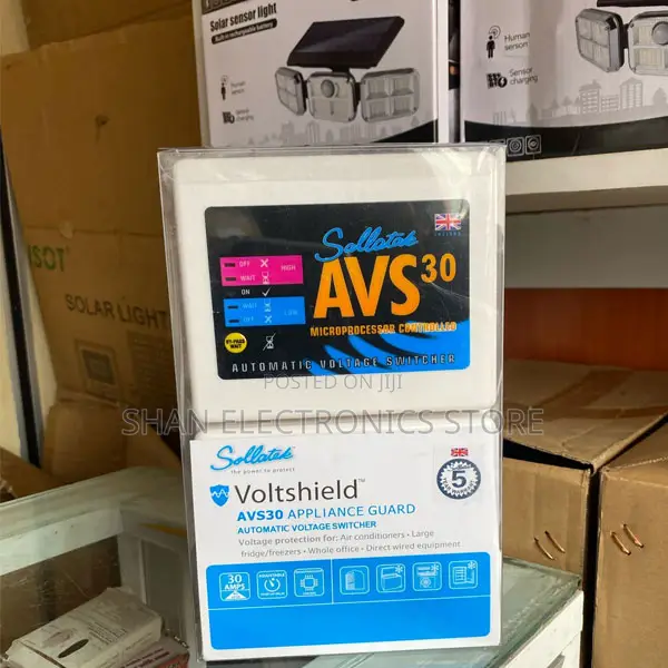 Avs 30amps Sollatek Voltshield Switcher Surge Protector