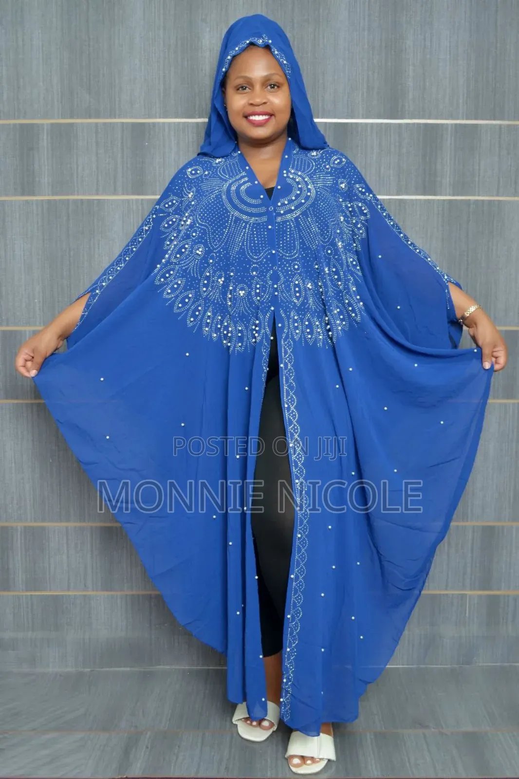 Royal Blue Classy Abaya 👌🔥