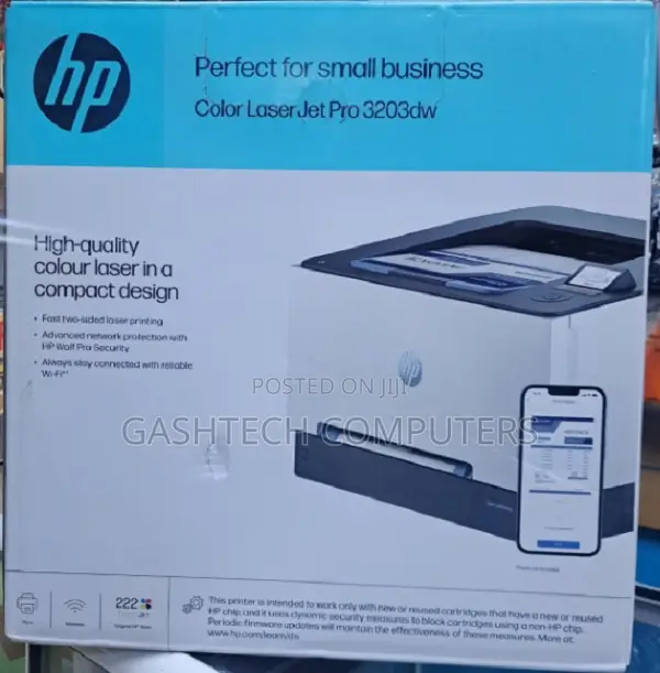 Hp Color Pro MFP M3203dw Laserjet Printer