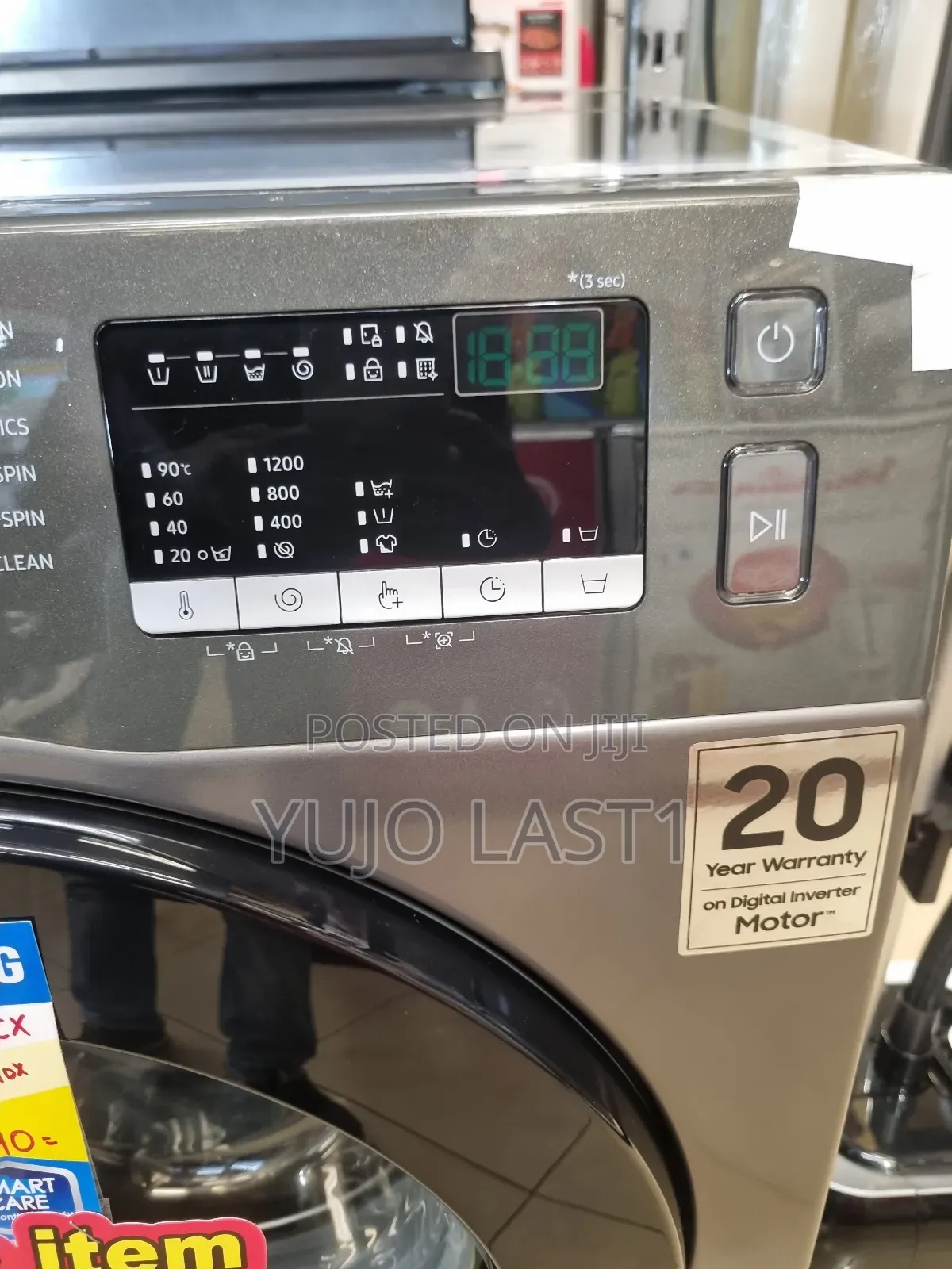 Samsung 8kgs Front Load Washing Machine -Ww70t4020cx