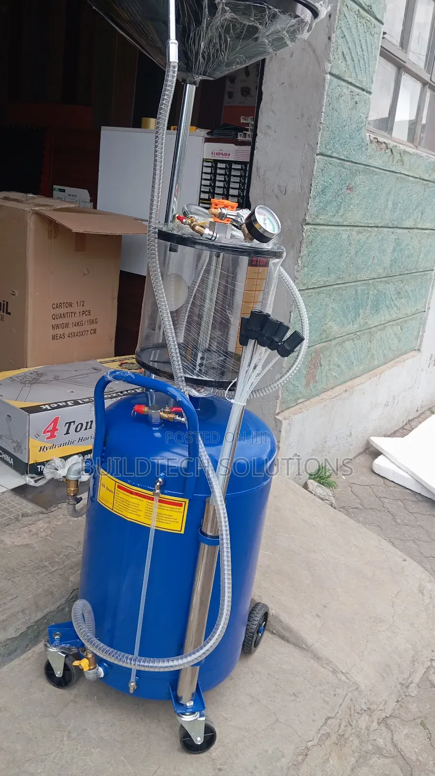 Pneumatic Vehicle Oil Drainer