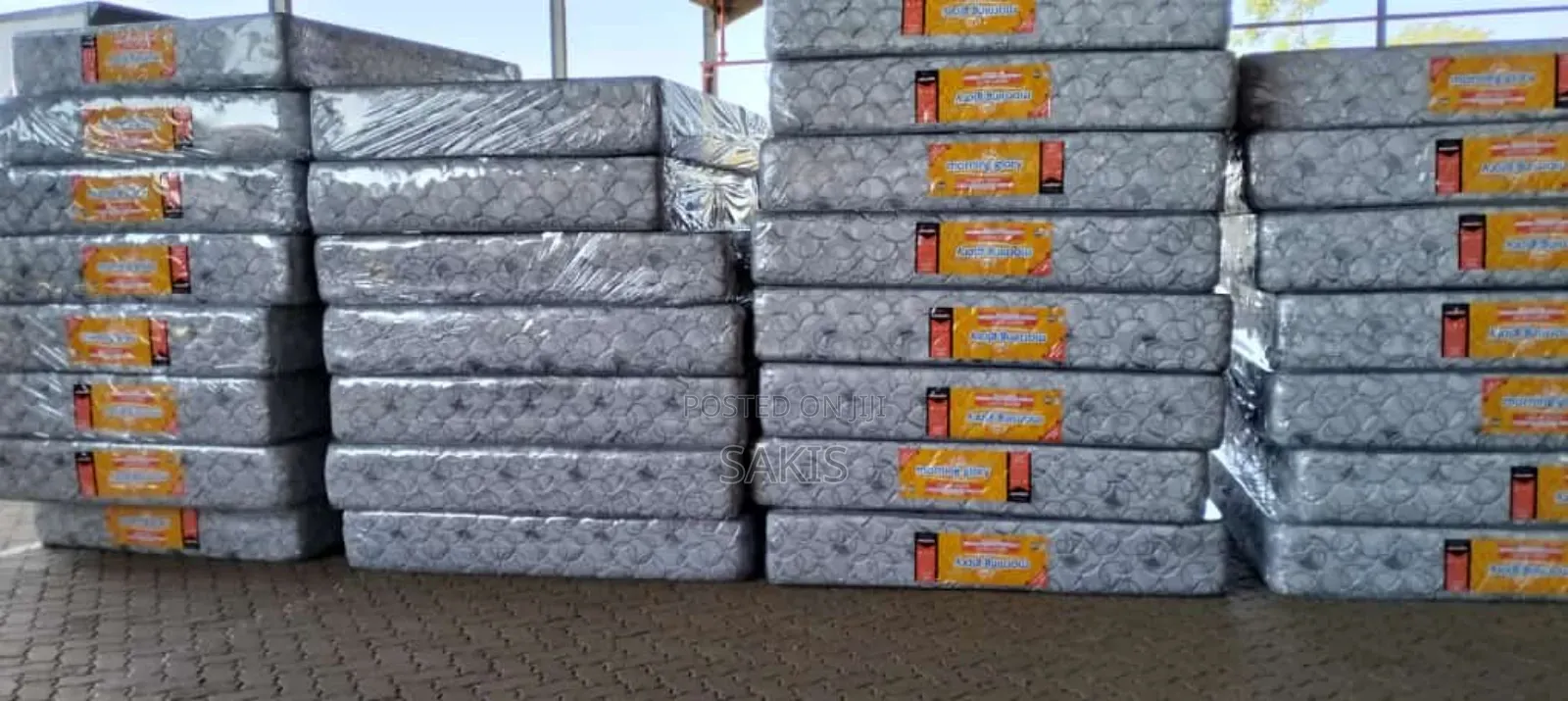 6 X 6 X 8 Heavy Duty Quilted Foam Mattresses. Free Delivery