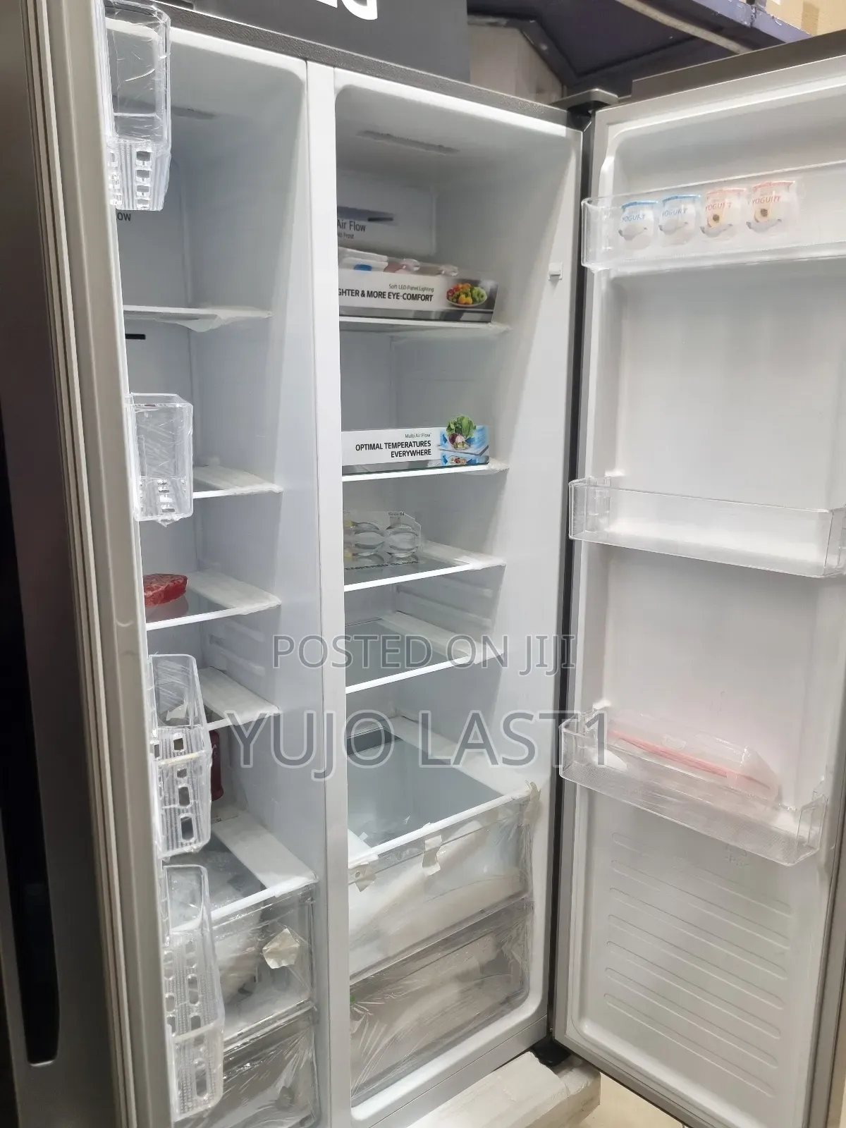 Lg Gc-Fb507pqam Side by Side Refrigerator, 519 L –