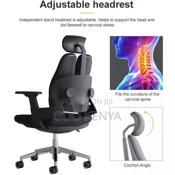 Office Chair ; Modern Black Executive Staff Office Chair