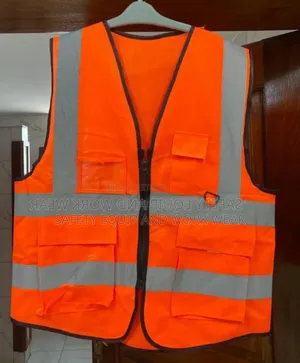 Orange Executive Reflectors With Logo Print Area.