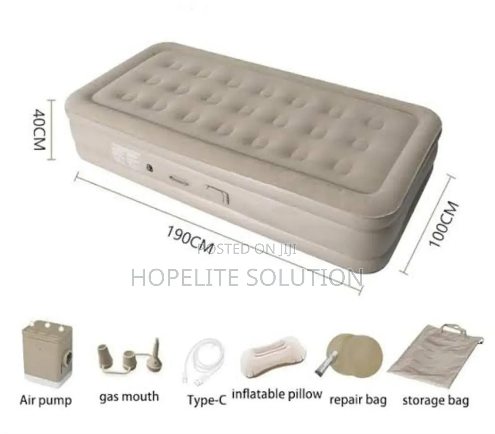 Self Inflatable Bed