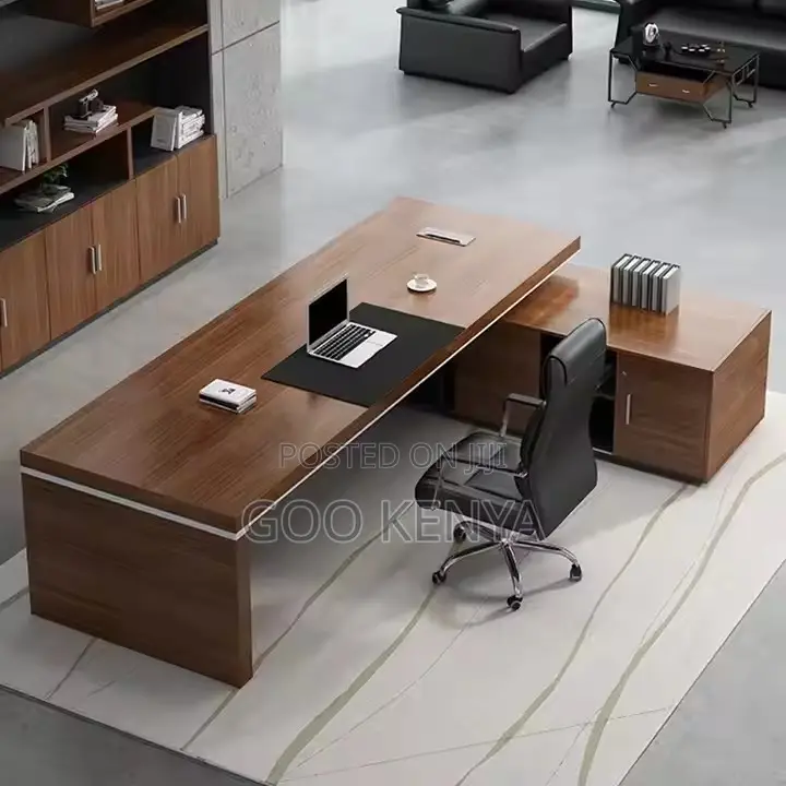 Office Desk ; 2m L-Shape Manager Executive Office Desk