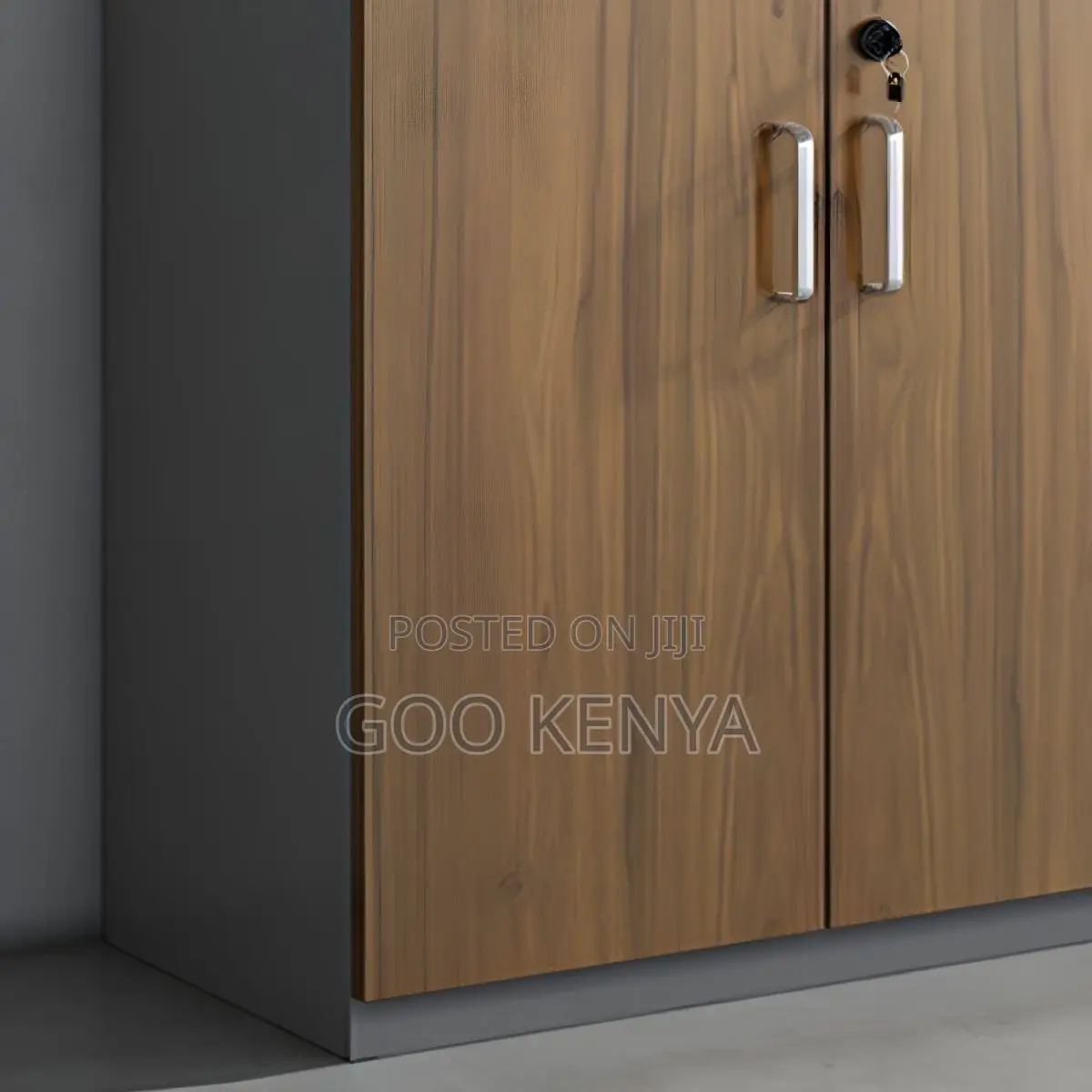Office Cabinet ; Wooden 4 Door Office Credenza