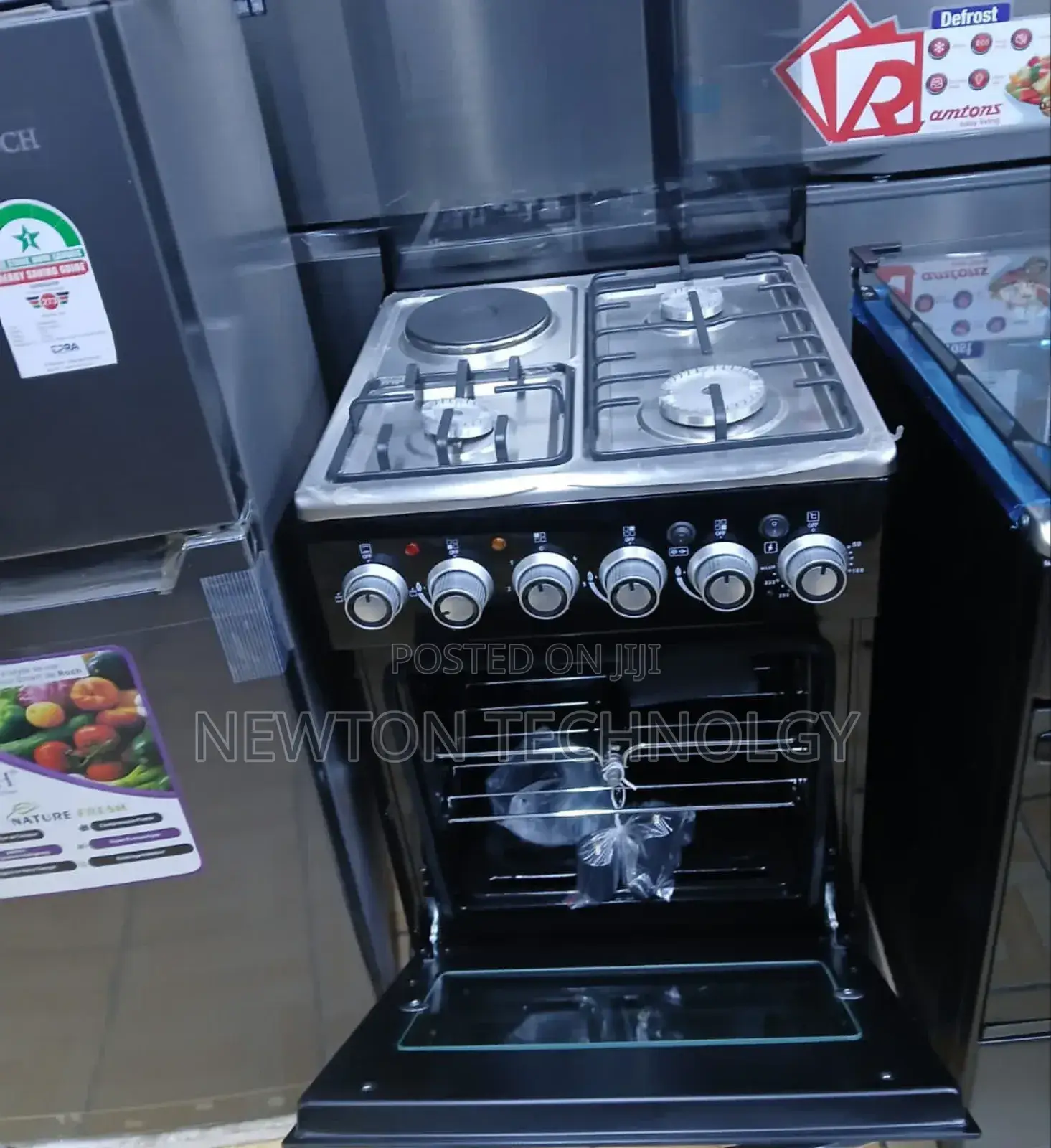 Saratech 50by 55 3gas + 1electric Standing Cooker
