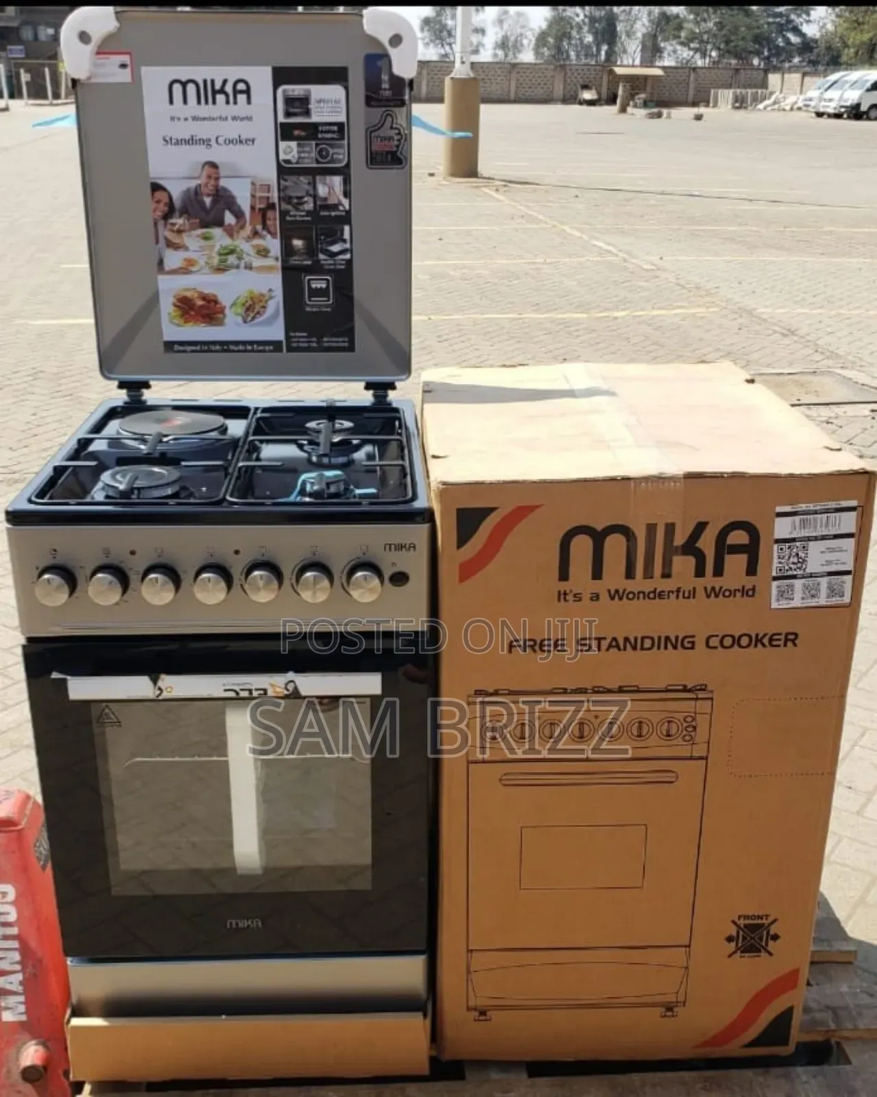 Mika Standing Cooker 50by60cm