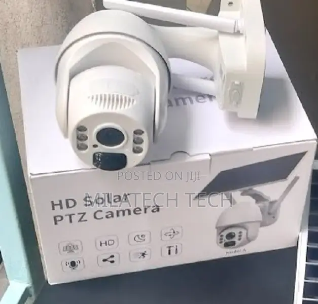 Ubox Solar Camera 4g Ultra Hd With Zoom