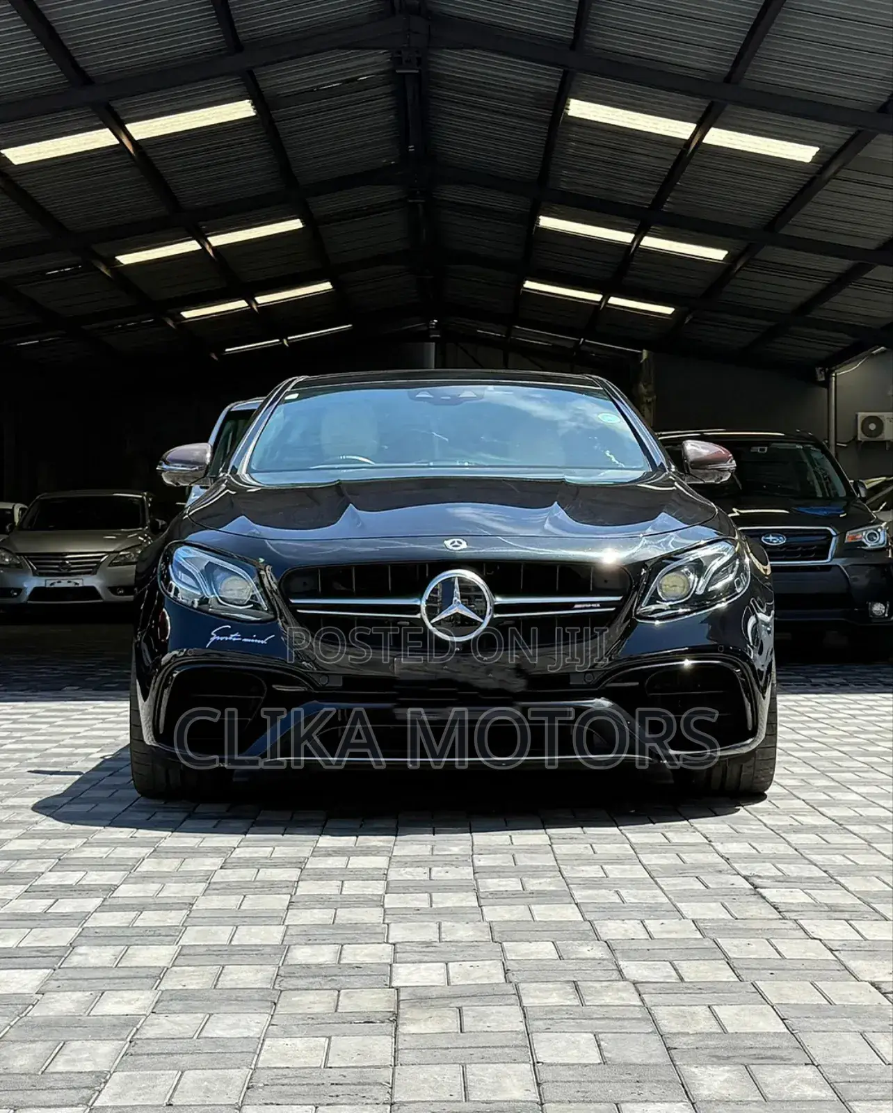 Mercedes-Benz E63 2018 Black