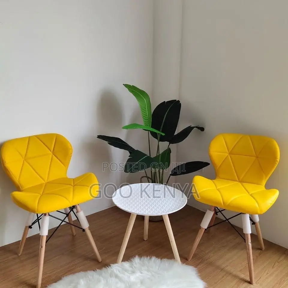 Home Chairs ; Eames Leather Visitors Seat