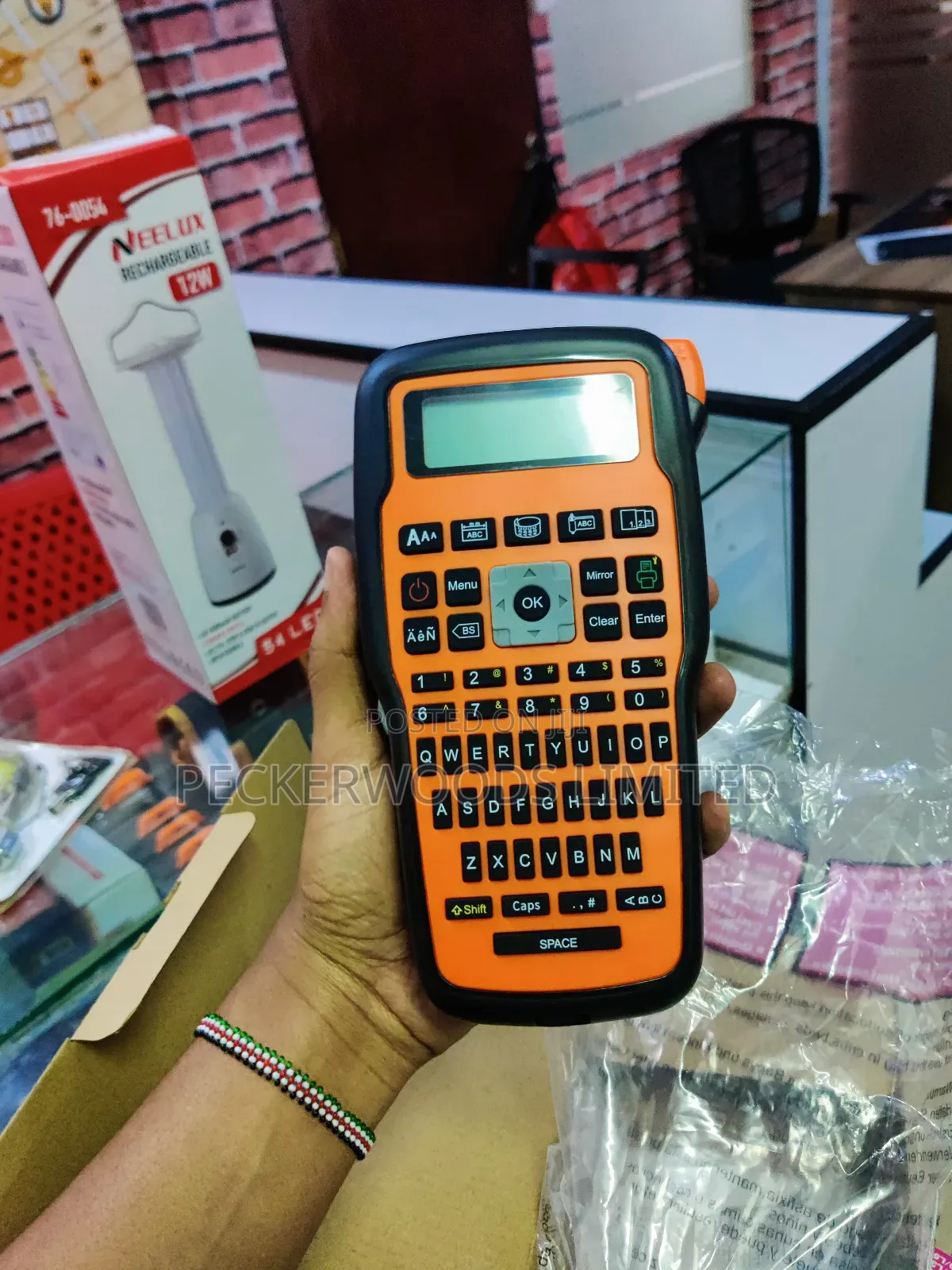 Handheld Quality Industries Label Printer