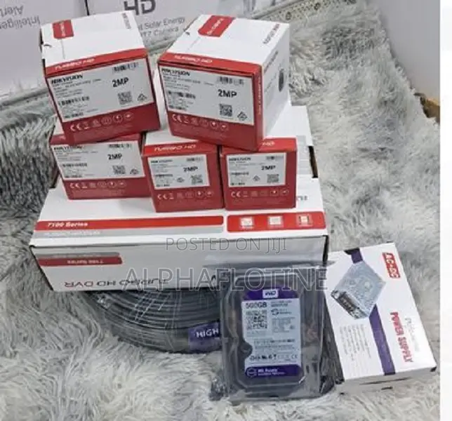 Hikvision 4 Channel Full Equipment