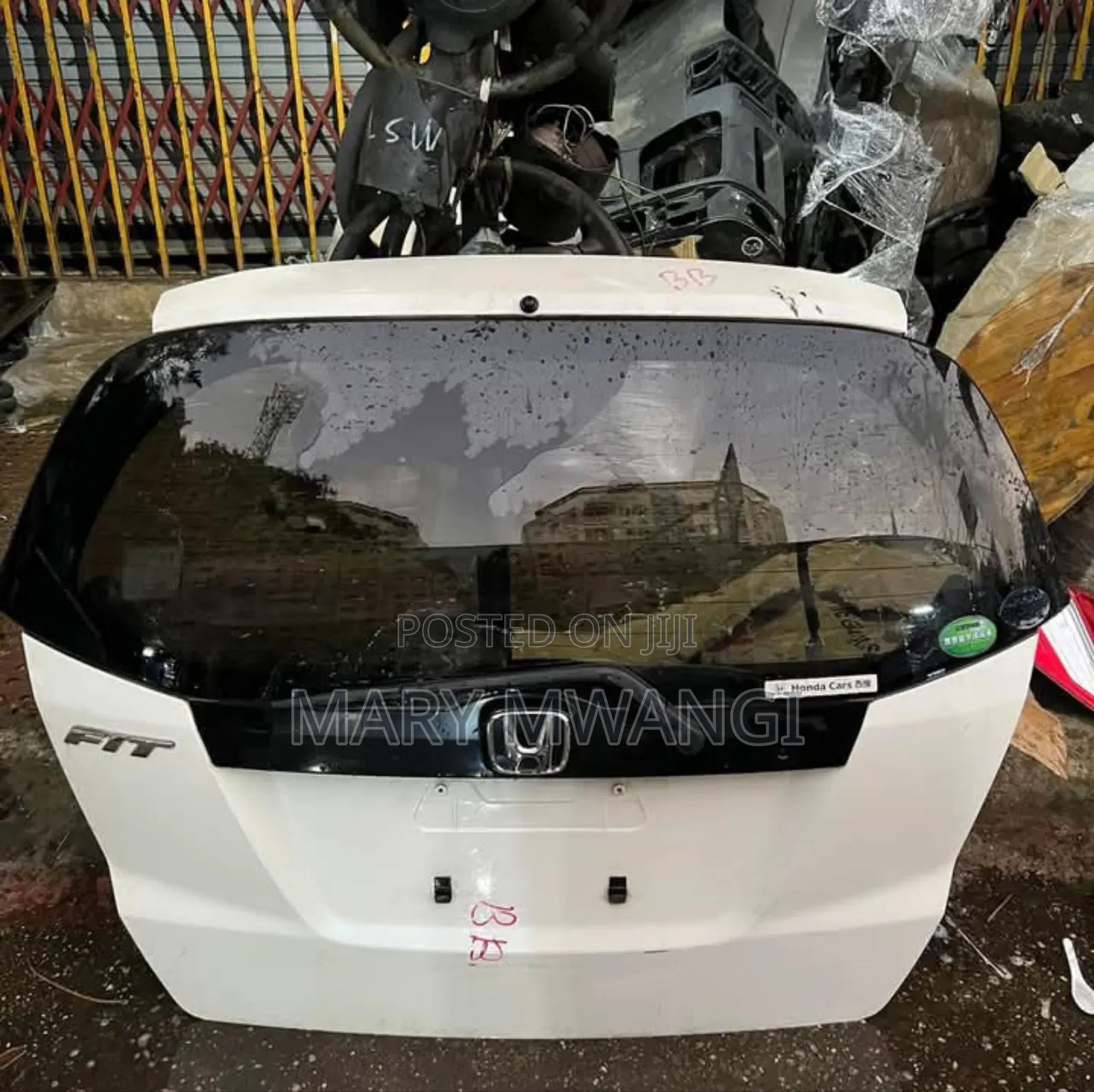 Ex Japan Honda Fit 2012 Boot/Tailgate