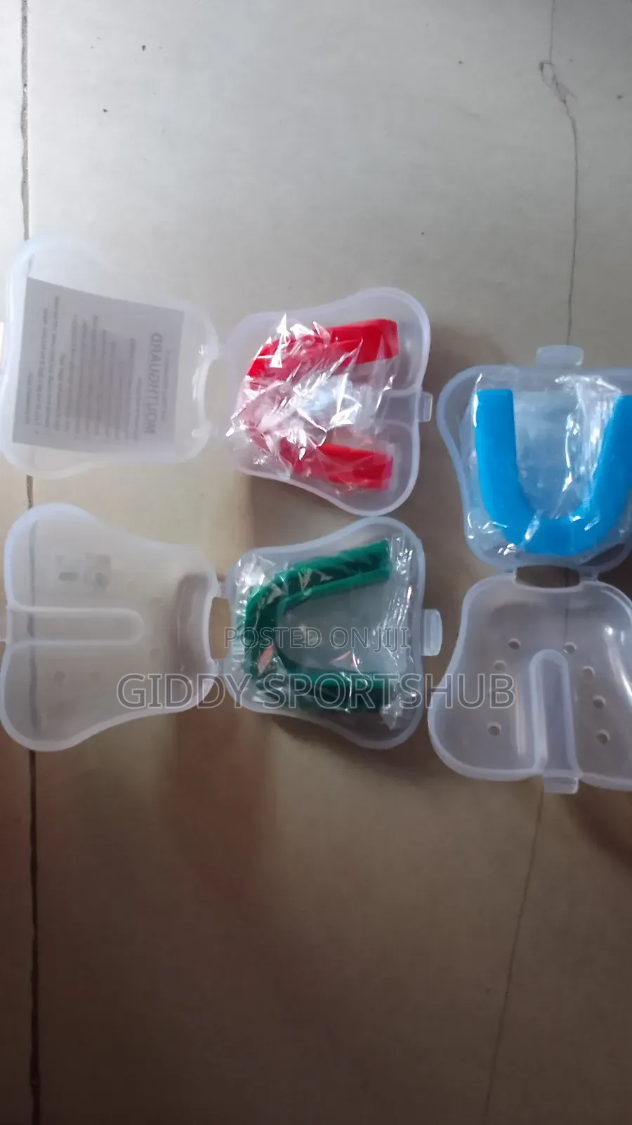 Protective Mouth Guards.