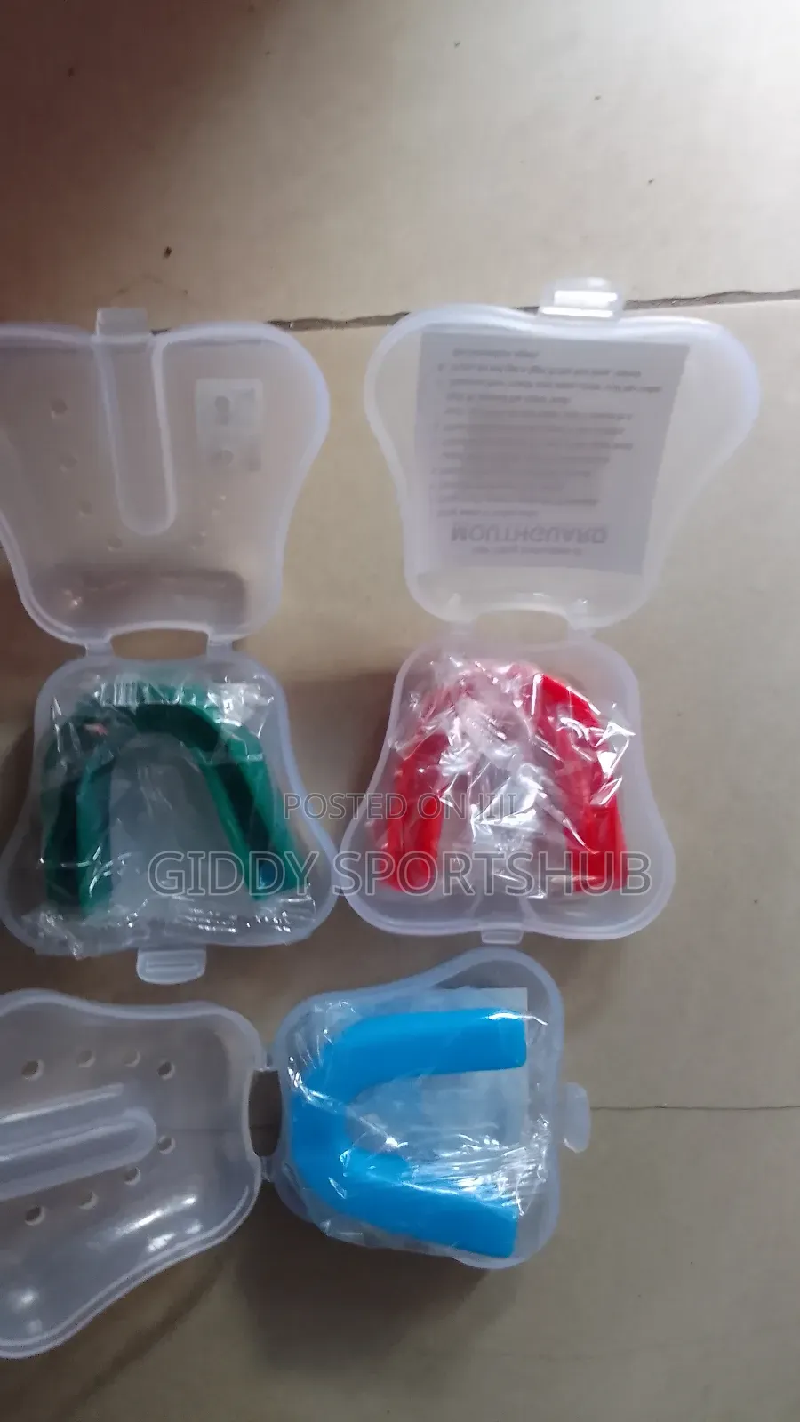 Protective Mouth Guards.