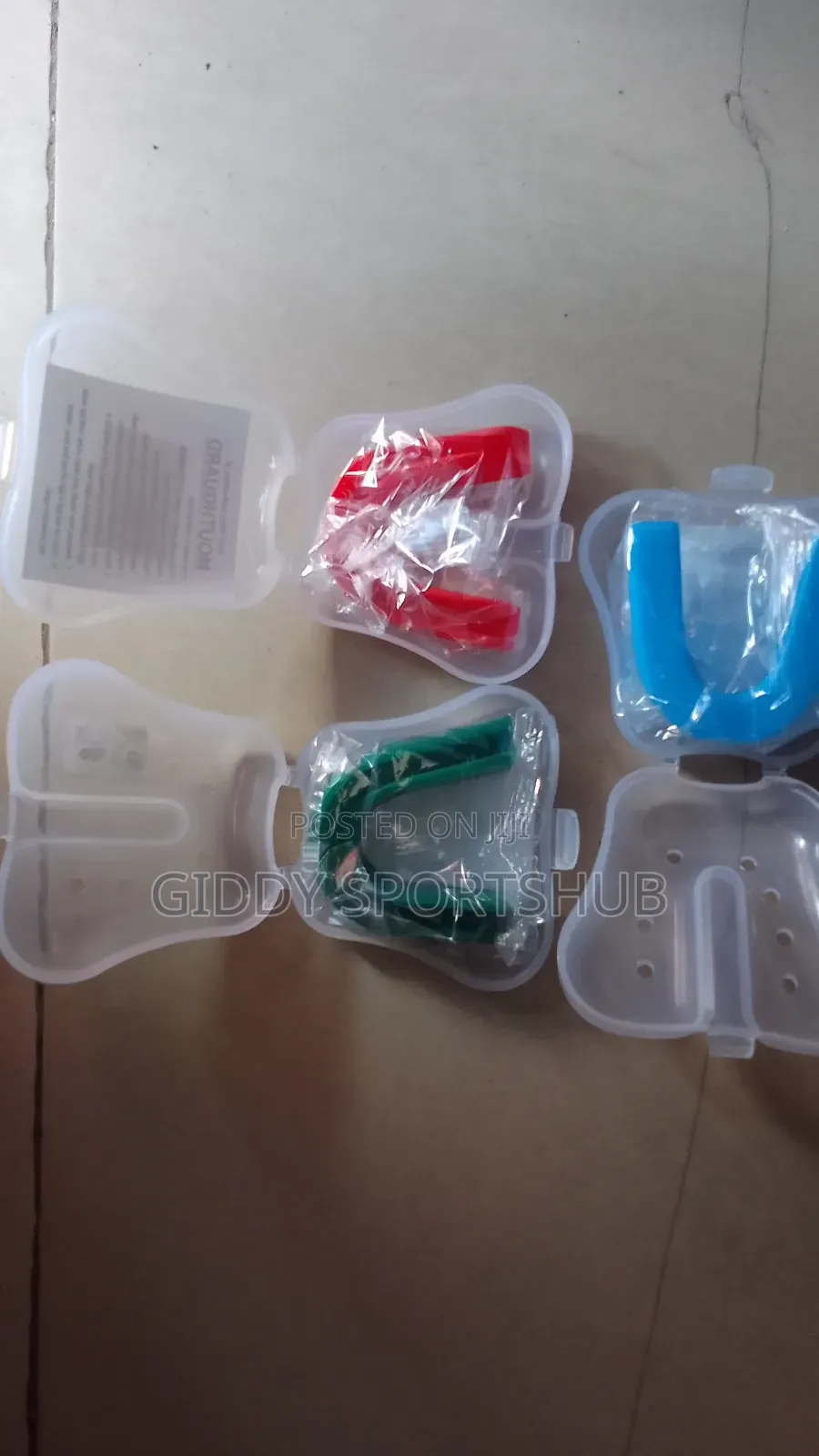 Protective Mouth Guards.