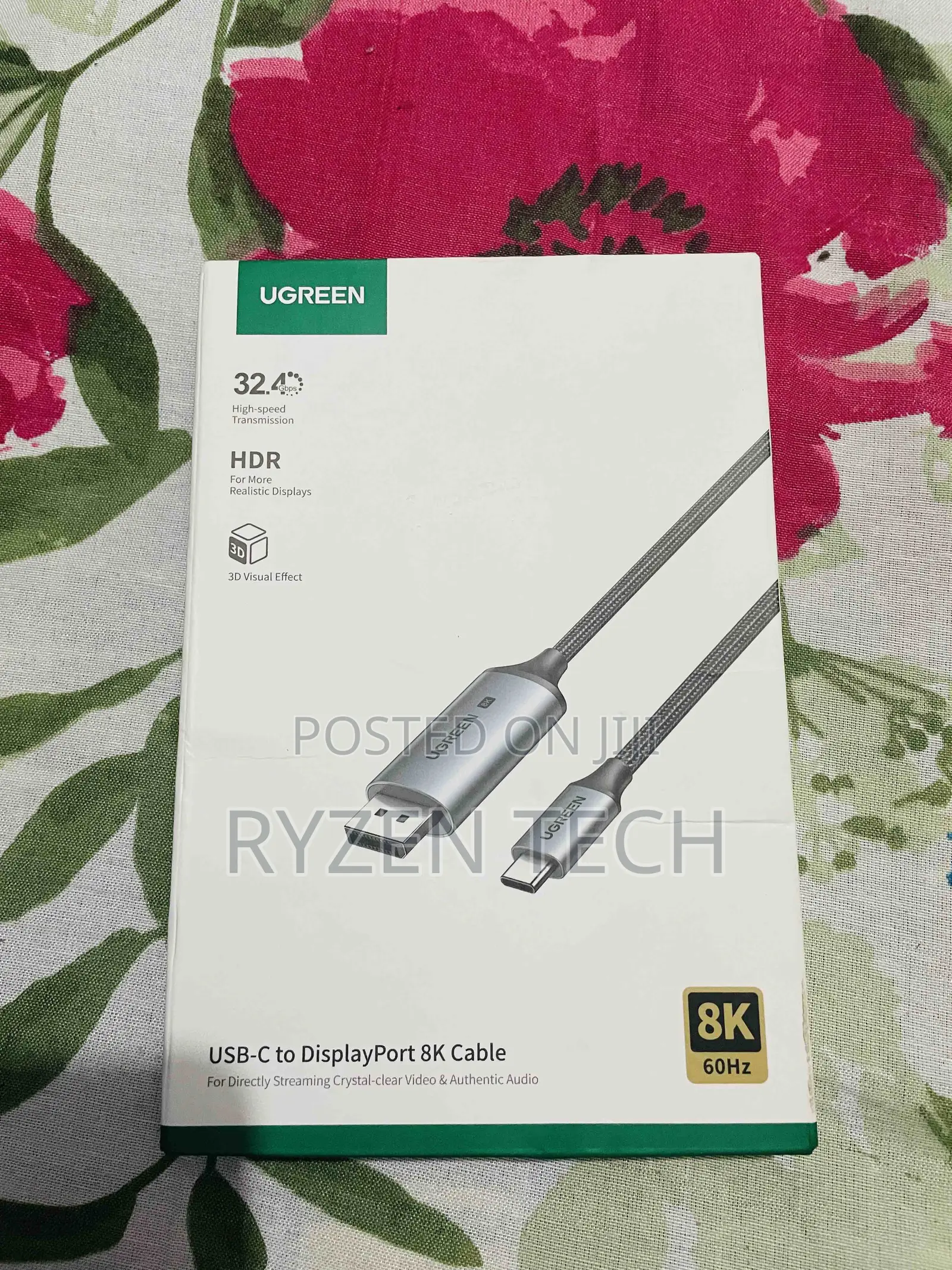 Ugreen Usb-C to Dp Cable 