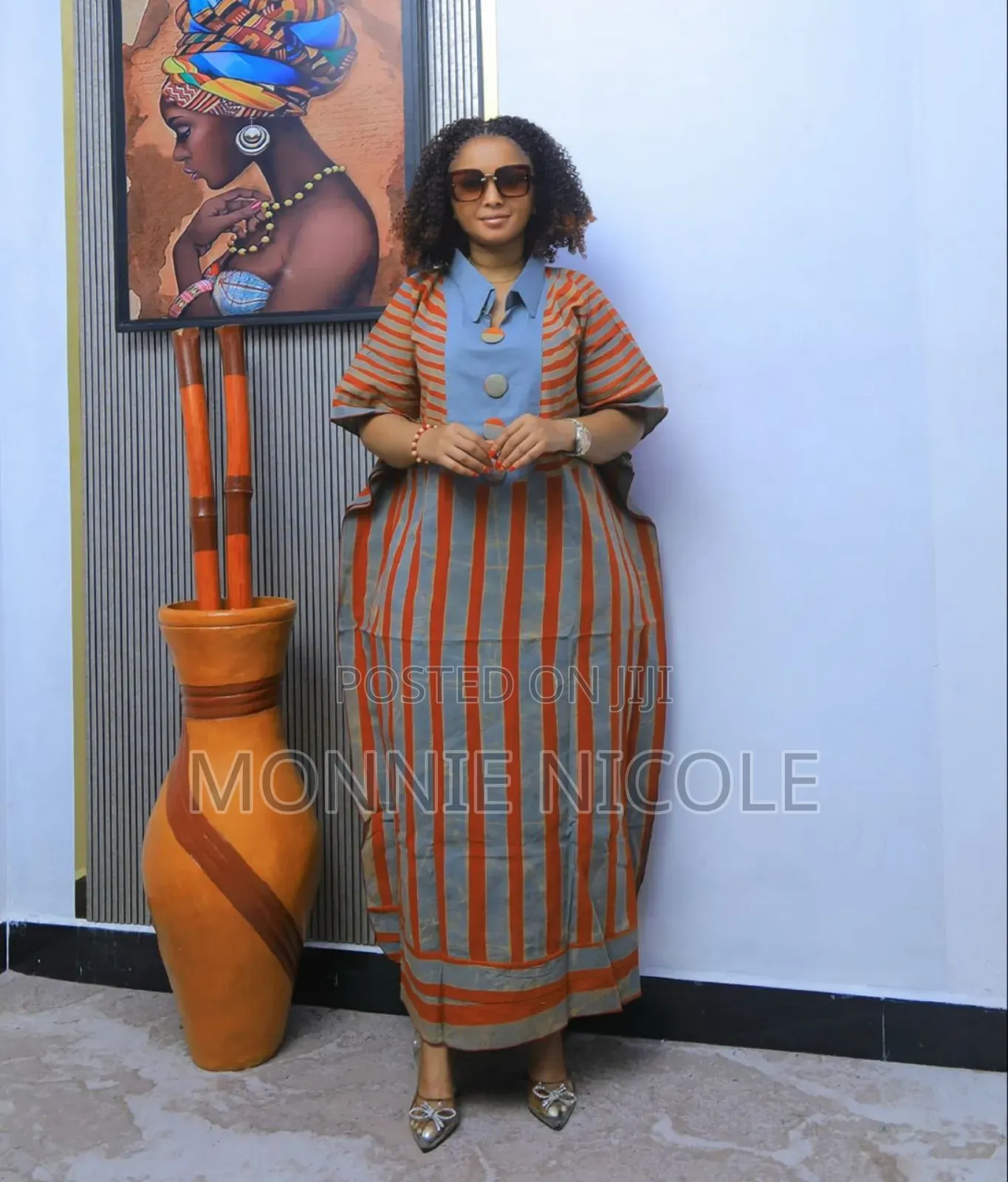 Elegant Unique Ankara Dress
