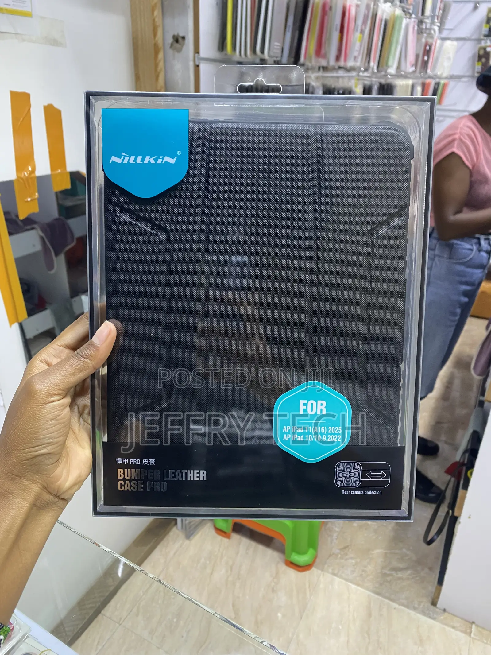 Grip Nillkin iPad A16 (11th Gen) 10.9,Bumper Leather Cover
