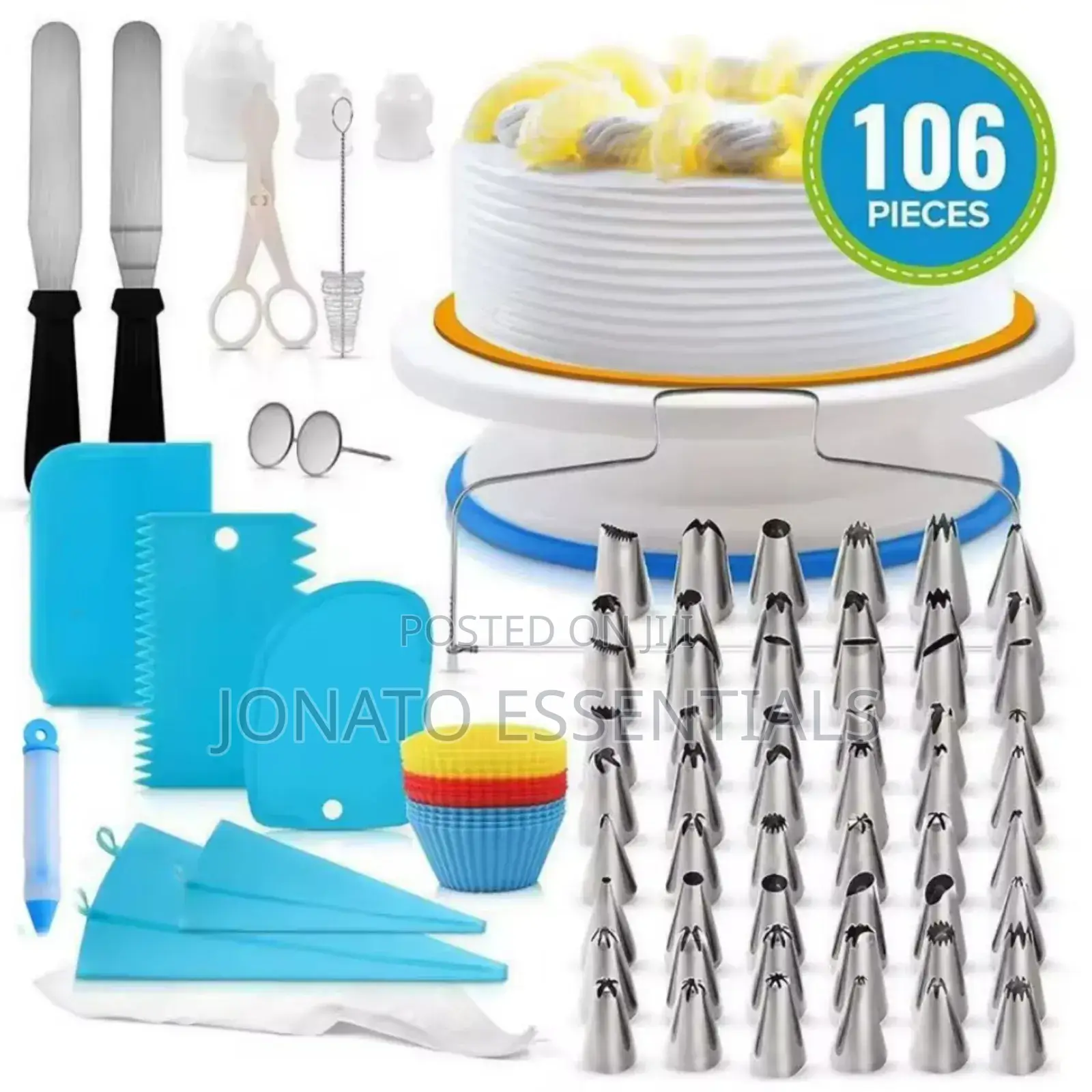 106 Piece Cake Decorating Set, Cake Baking Tools