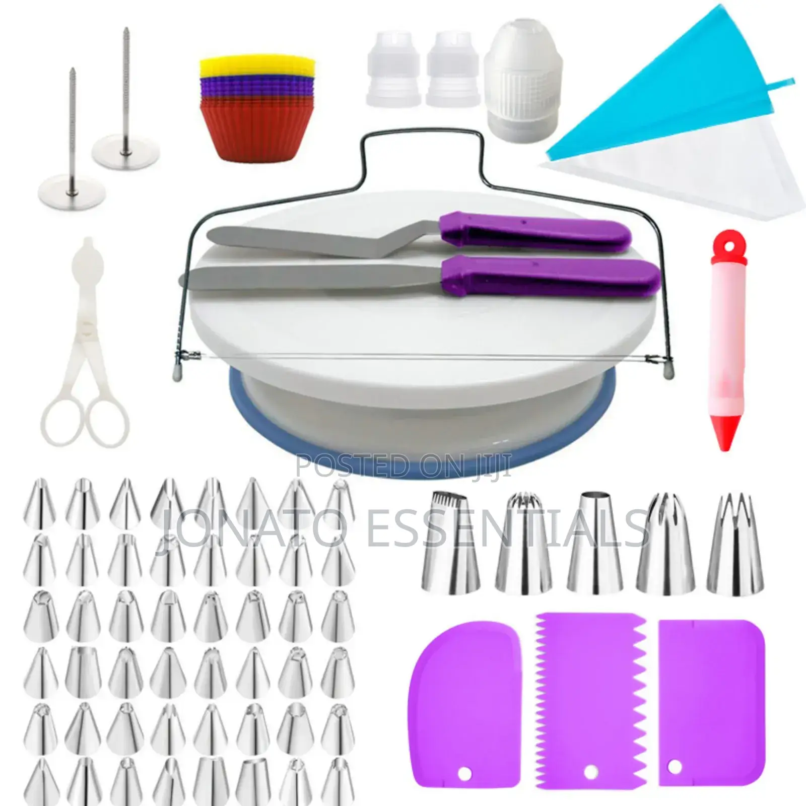 106 Piece Cake Decorating Set, Cake Baking Tools