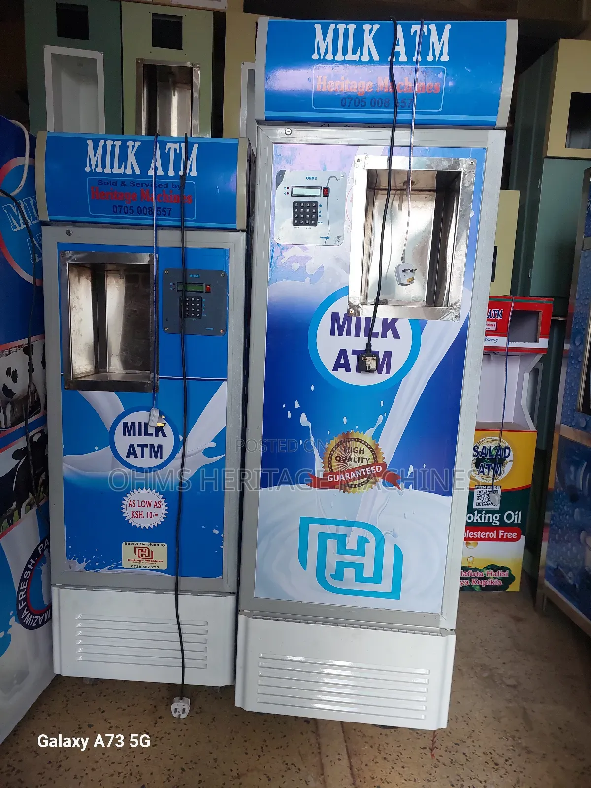 120l Milk Atm/Dispenser