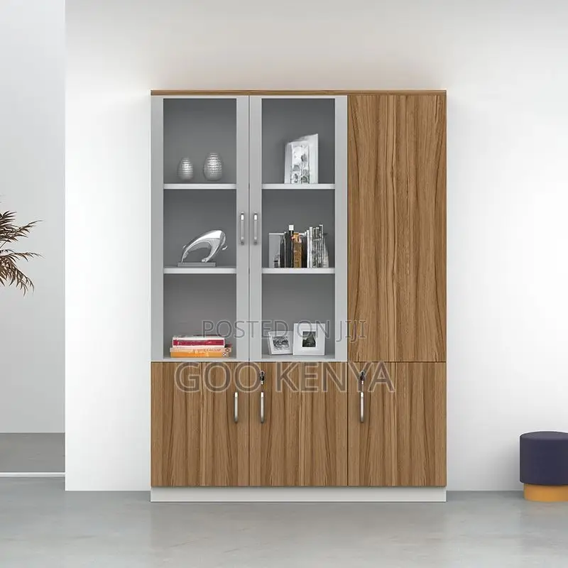 Office Cabinet ; 3-Door Wooden File Cabinet Boss Office