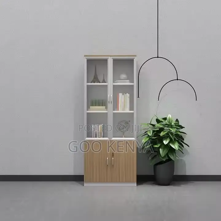Office Cabinet ; 3-Door Wooden File Cabinet Boss Office