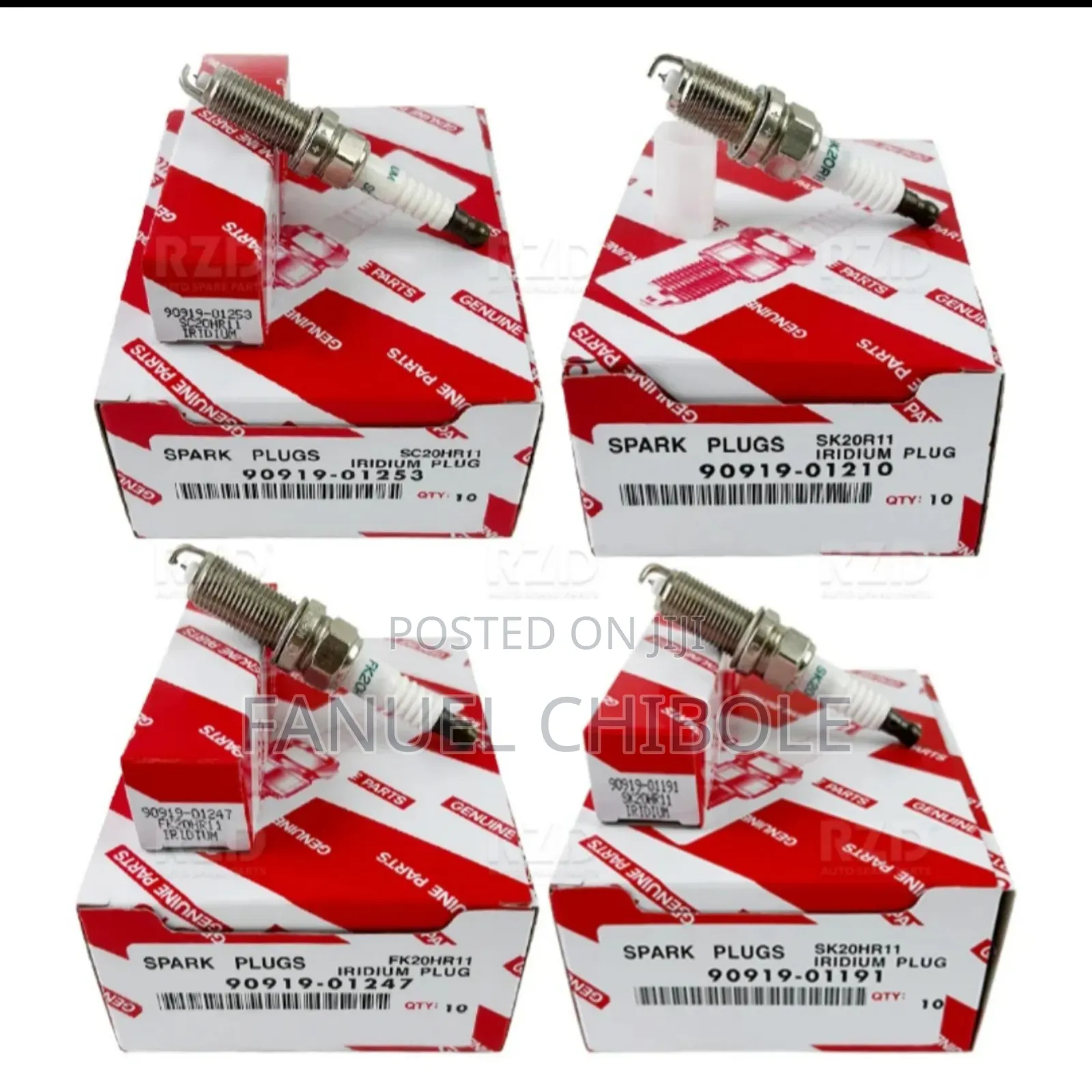 Spark Plug for Different Toyota