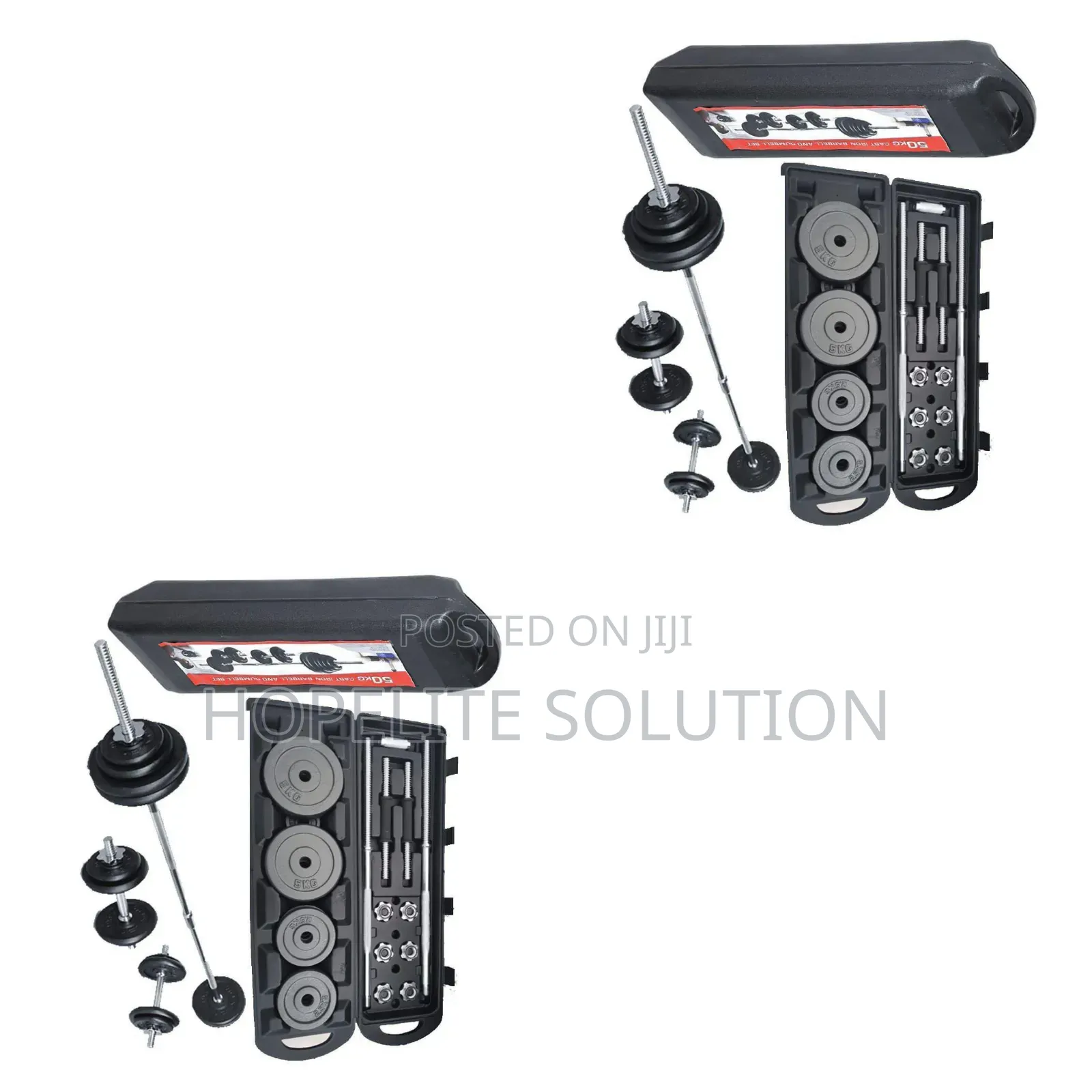 50kg/York Barbell and Dumbbell Set