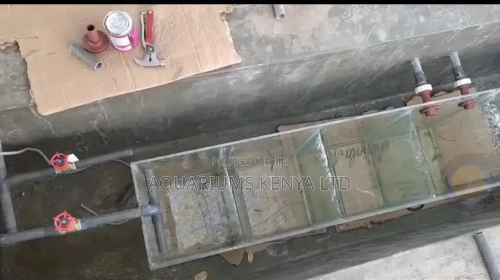 Fish Pond Filtration Sump System