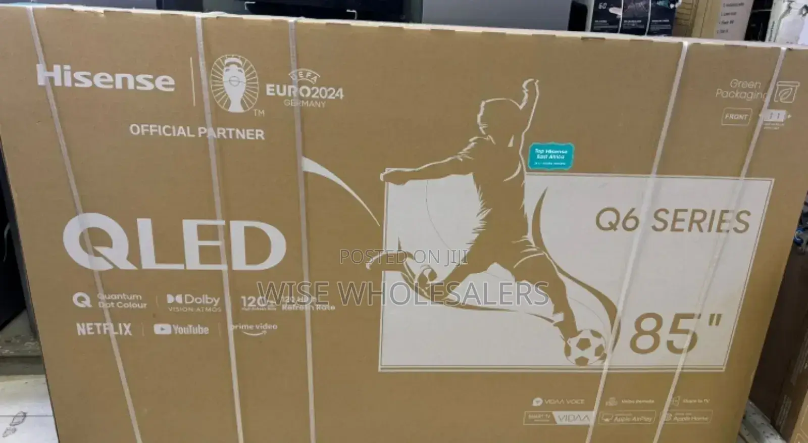 Hisense Q6nken 85 Inch 4k Qled Smart Tv