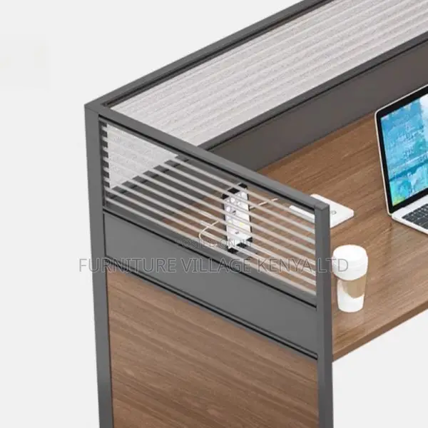 Workstation: Four Way Modular Assembled Office Workstation