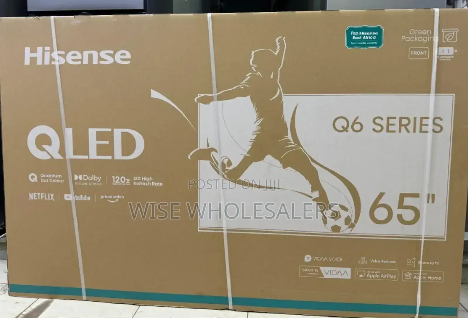 Hisense Q6nken 65 Inch 4k Qled Smart Tv