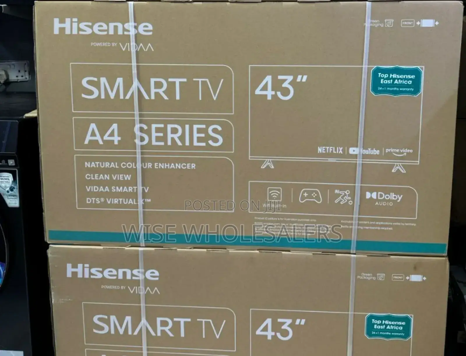 Hisense 43a4n 43 Inch Fhd 1080p Vidaa Smart Tv| |Youtube ,