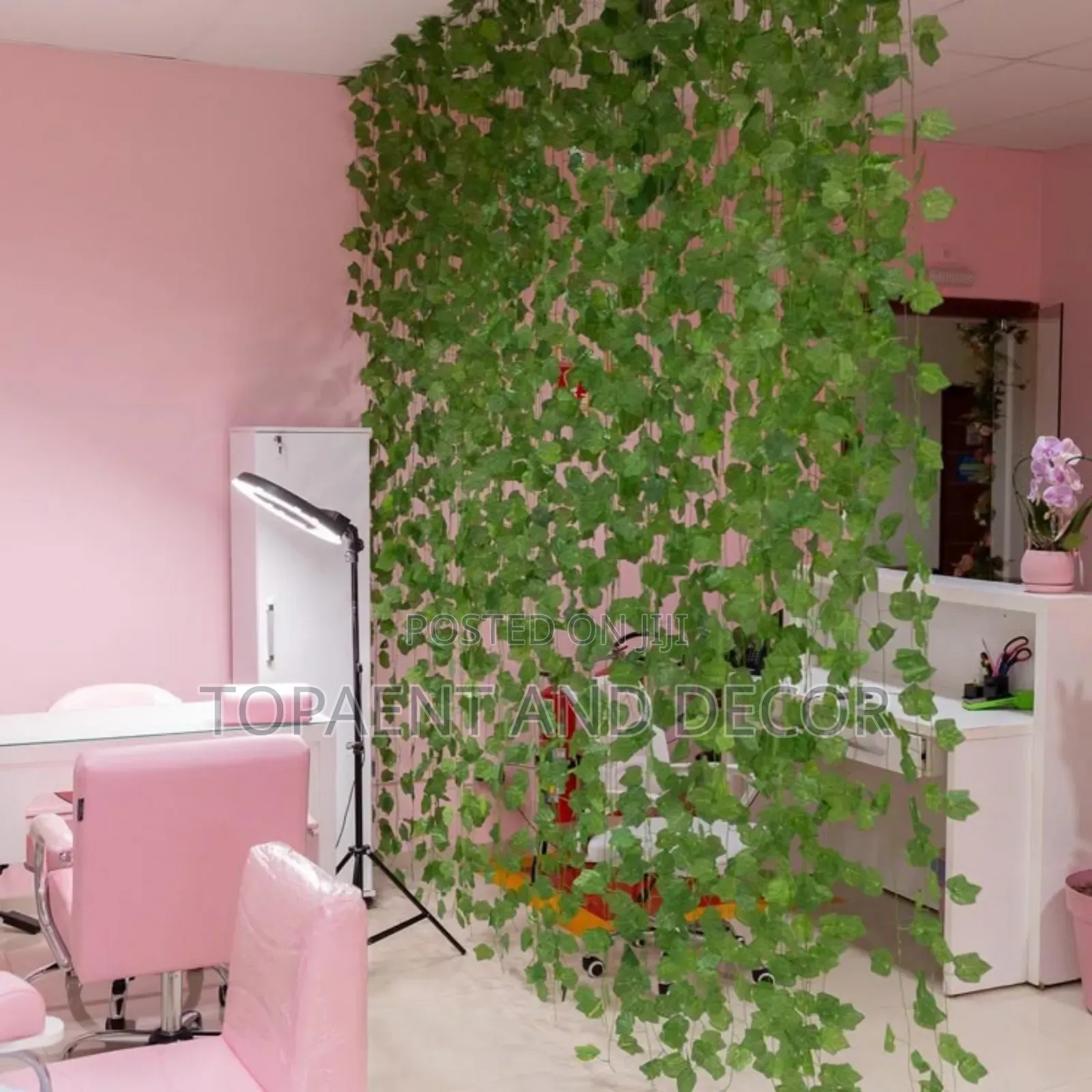 Perfect Wall Decor Realistic Hanging Plants