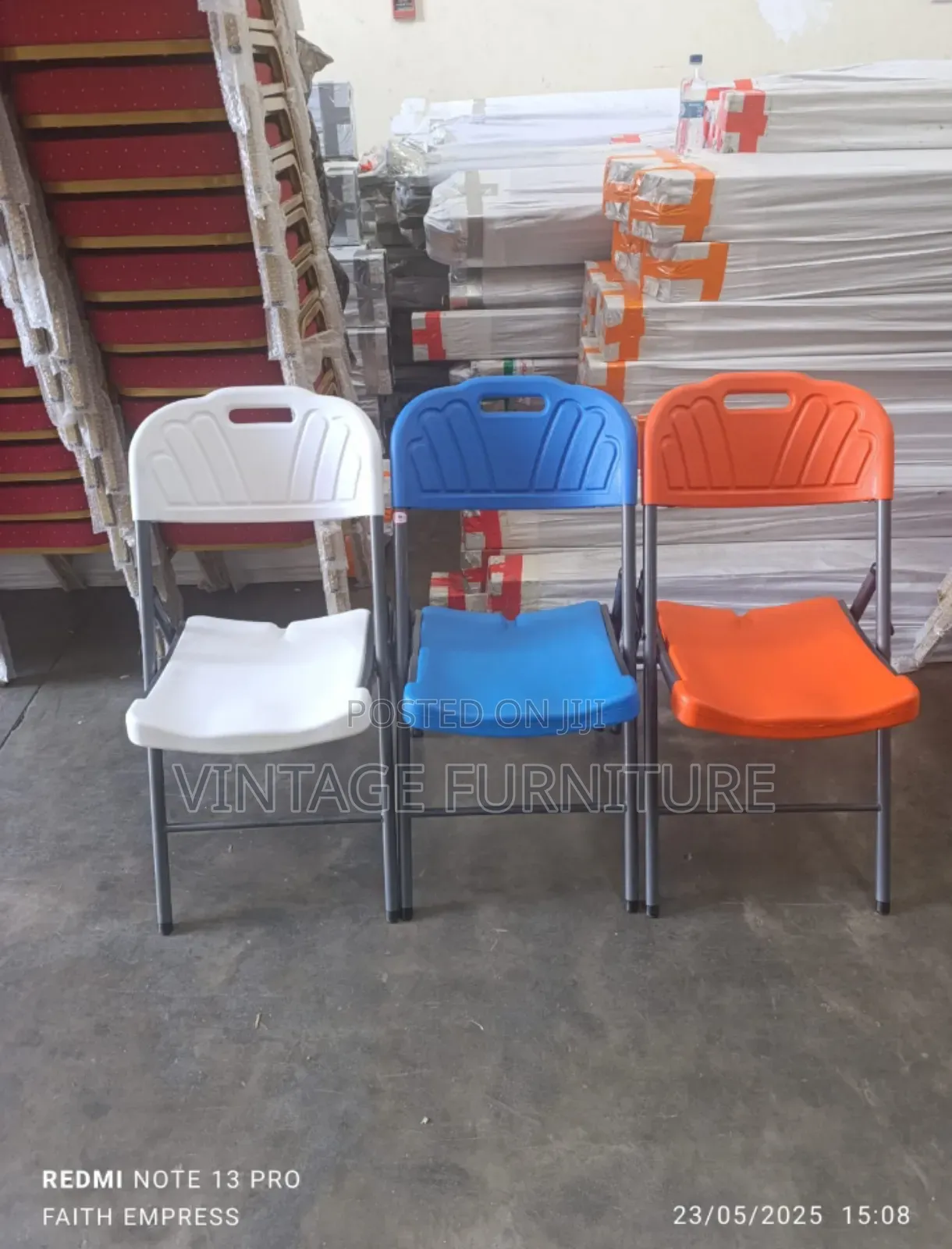 High End Hotel Chairs (Foldable)
