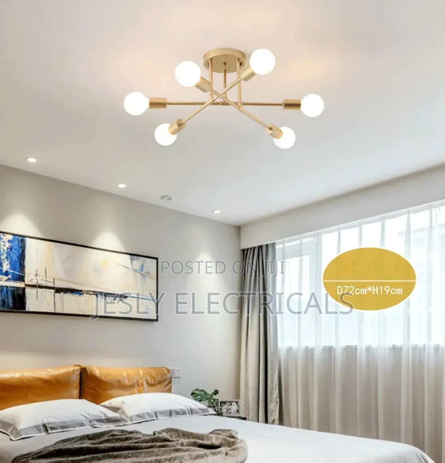 Nordic Metal Retro Chandelier
