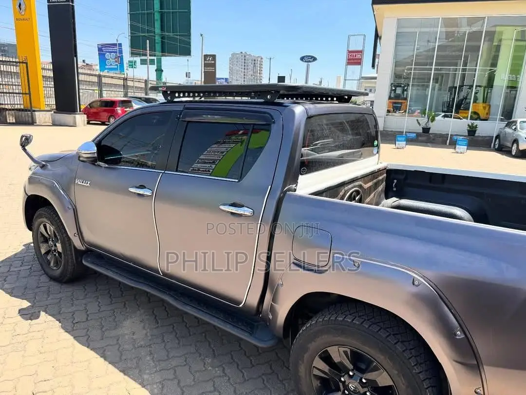 4x4 Aluminium Flat Roof Rack With Steel Brackets for Longer