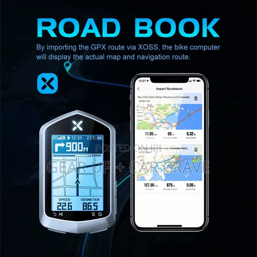 Xoss Smart GPS Cycling Computer Nav Plus