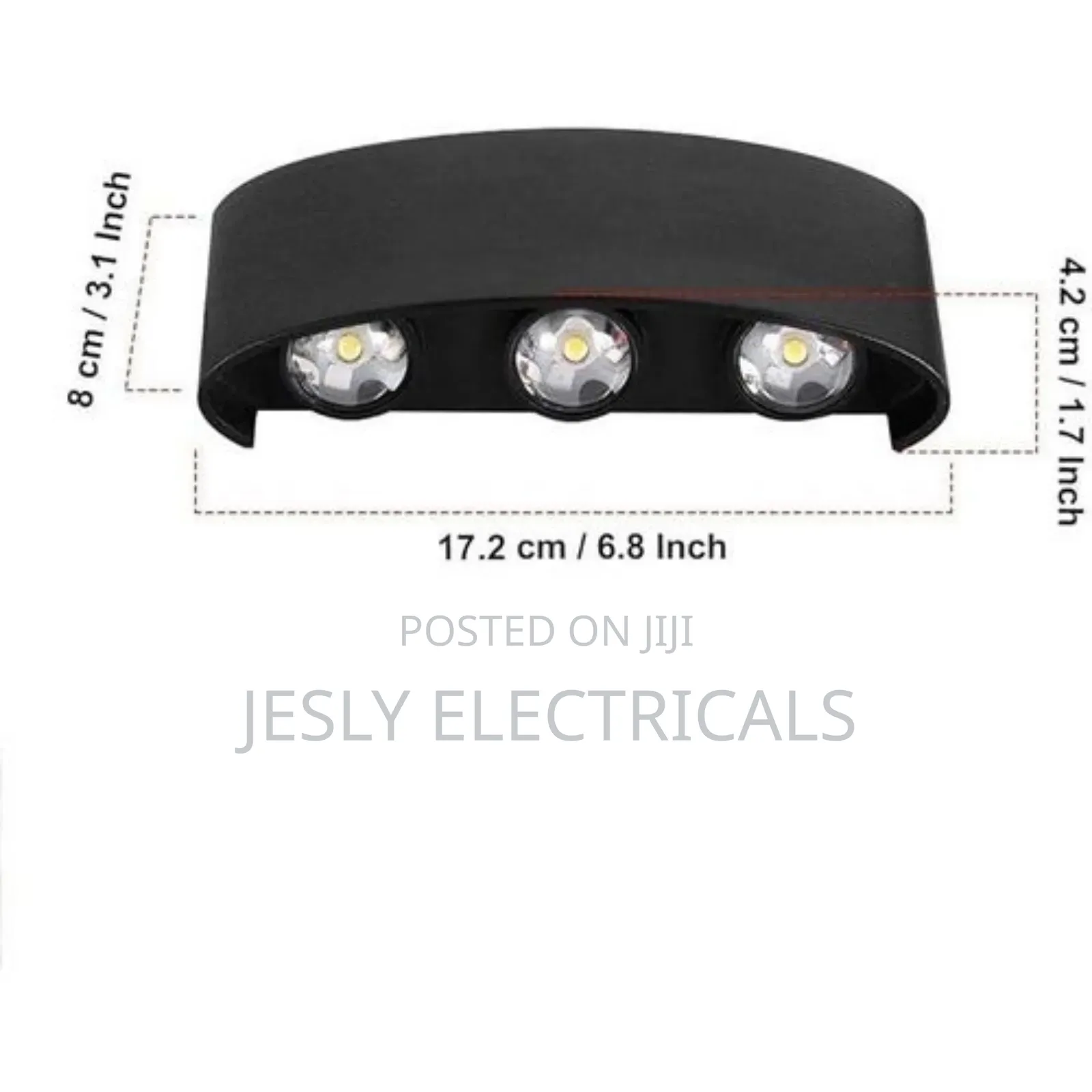 Skylight Oval Up-Down Outdoor Led (Available From 1- 5 Eye)